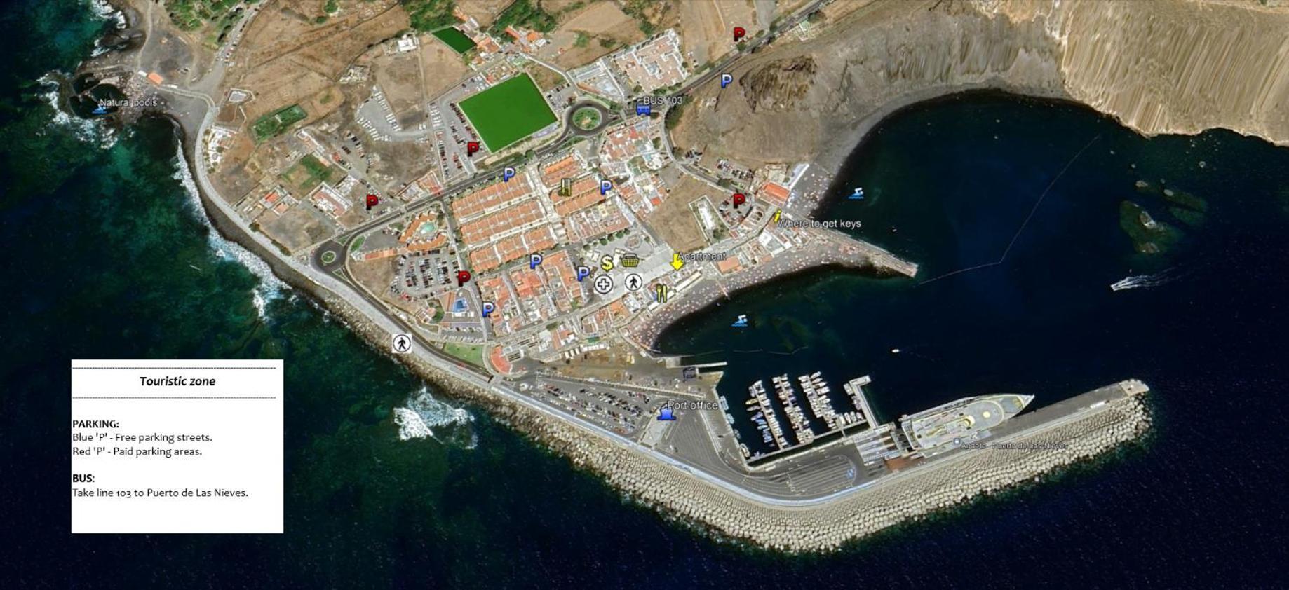 Puerto de las NievesCasapello Seaviewアパートメント エクステリア 写真